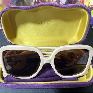 Gucci Ivory Sunglasses